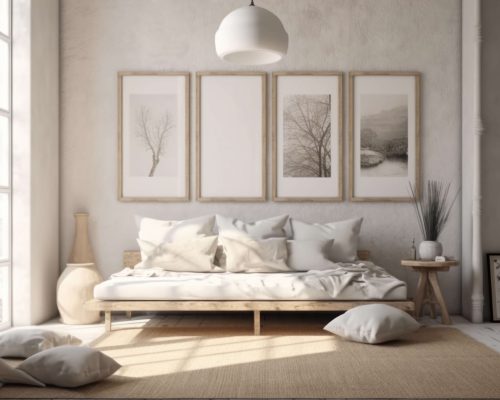Decorative four grid pictures (3)